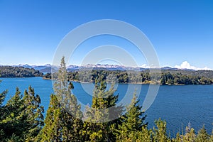 Moreno Lake view at Circuito Chico - Bariloche, Patagonia, Argentina photo