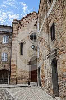 Moresco, fortificated town