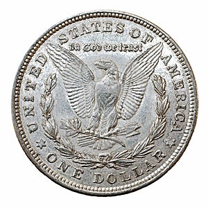 Morgan Dollar silver coin