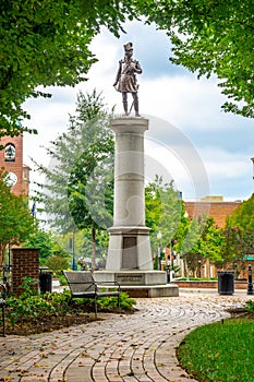 Morgan Square Statue, Spartanburg, South Carolina