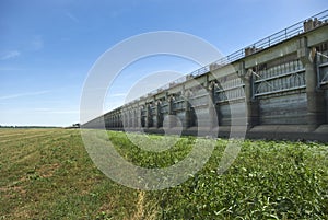 Morganza Spillway Flood Control Structure