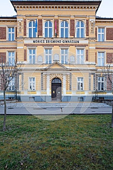 Moricz Zsigmond High school in Kisujszallas