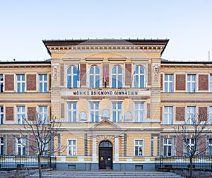 Moricz Zsigmond High school in Kisujszallas