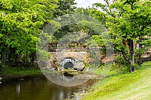 The Morikami Museum and Japanese Gardens located west of Delray Beach in Palm Beach County, Florida