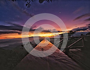 Moring sky and clound