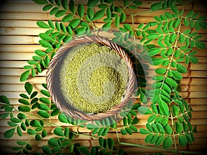 Moringa leaf powder