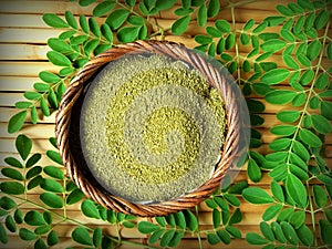 Moringa leaf powder