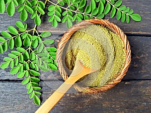 Moringa leaf powder