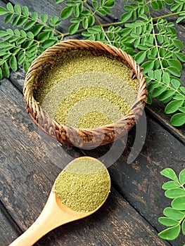 Moringa leaf powder