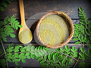 Moringa leaf powder