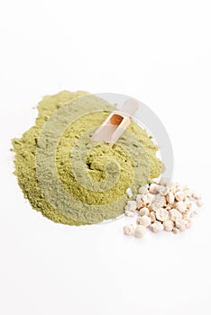Moringa leaf powder and seeds