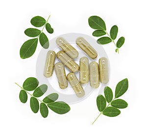 Moringa oleifera capsule photo