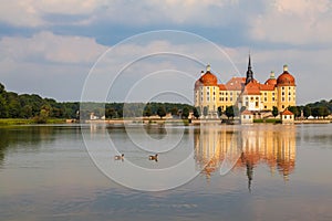 Moritzburg Castle near Dresden, Germany