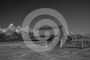 Morman Row Barn in the Teton Valley