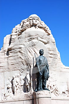 Mormon Battalion Monument in Salt Lake City, Utah