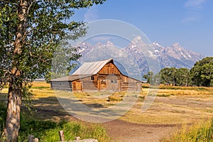 Mormon Row Barn in Grand Teton National ParK