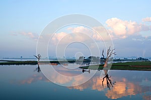 Morning in Amarapura, Myanmar