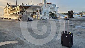 Morning Arrival at Jagna Sea Port in Bohol, Philippines photo