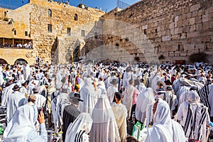 Morning autumn Sukkot