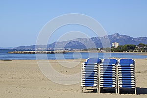 Morning beach