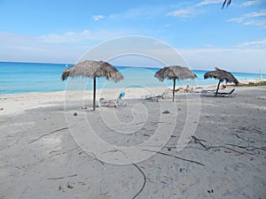 Morning on the beach Varadero, Cuba