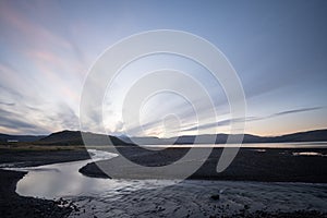 Morning in Bjarteyjarsandur, Iceland