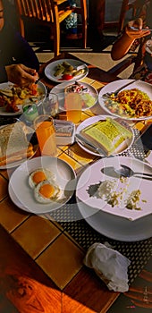 Morning Breakfeast in banyuwangi indonesia 2021