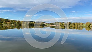 Morning on the breeding pond. Czech Republic