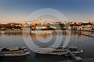 Morning of Buda Castle, Budapest