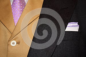 Morning coat close up