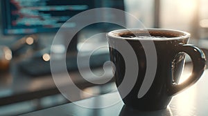 Morning Coffee And Code A Programmer's Productive Start to the Day