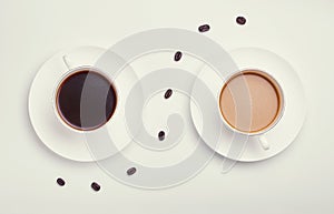 Morning coffee concept