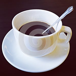 Coffee before the stom