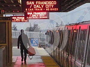 Morning Commute In San Francisco