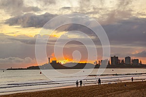 Mooloolaba Beach at Dawn