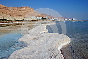 Morning on the Dead Sea in Ein Bokek
