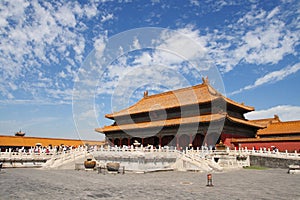 Morning in Forbidden city 12