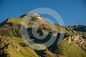 Morning Glory over the National Park Hohe Tauern