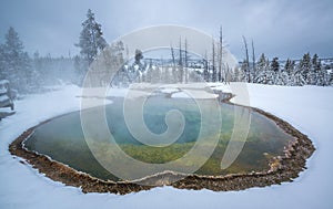 Morning Glory thermal pool, Yellowstone