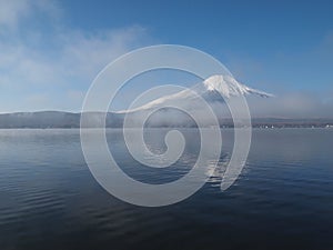 Morning haze and Mount Fuji