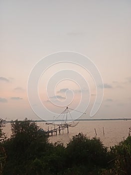 Morning horizon sunlight