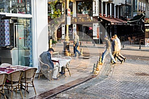 The morning of Istanbul