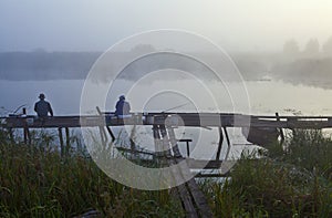 Morning on the lake