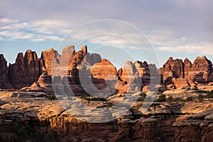 Morning light in Canyonlands National Park, Needles District Utah