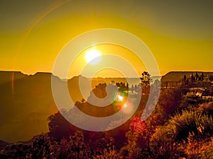 Morning light at Grand Canyon