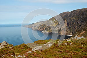 Ireland: morning lights at Slieve League, Donegal photo