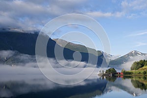 Morning mood Romsdalsfjorden