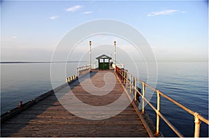 Morning, Mordialloc pier, Melbourne, Aust