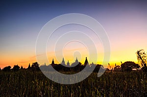 Morning mountain mist