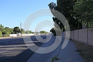 Morning at North 43rd Avenue in Phoenix, AZ